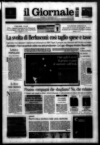 Il giornale : quotidiano del mattino